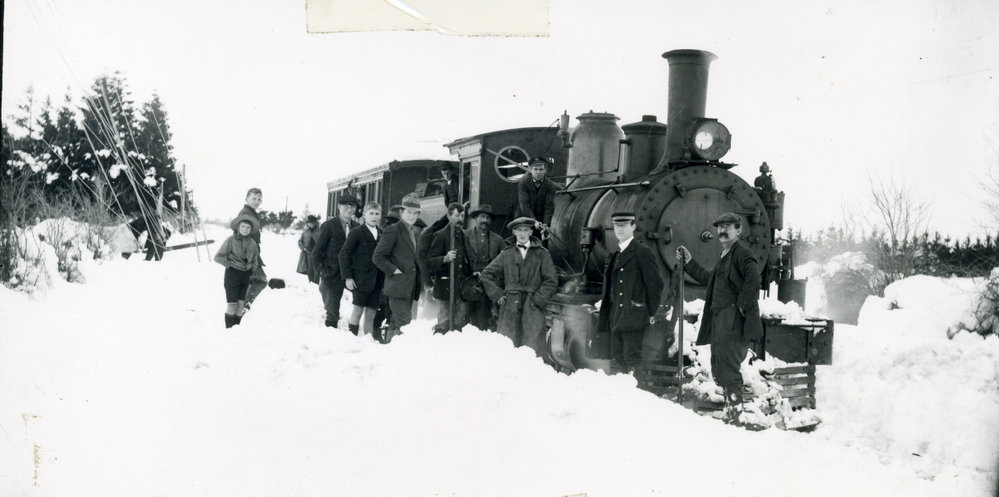 Snow storm 1918 Oxford
