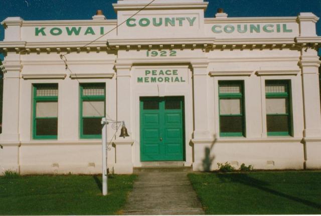 Kowai County Council Office