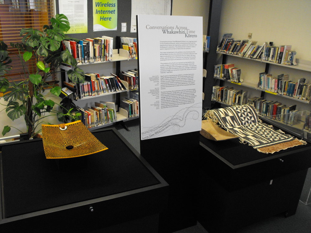 Conversations Across Time display, c. March 2009