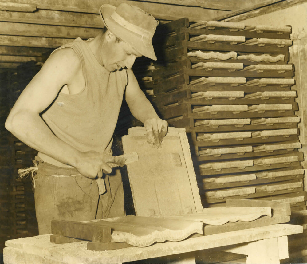 The Kaiapoi Tile Company's factory