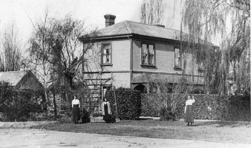 Kaiapoi Girls' Hostel, 1908