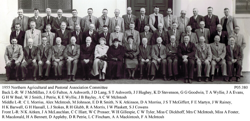 Northern Agricultural and Pastoral Association committee, 1955