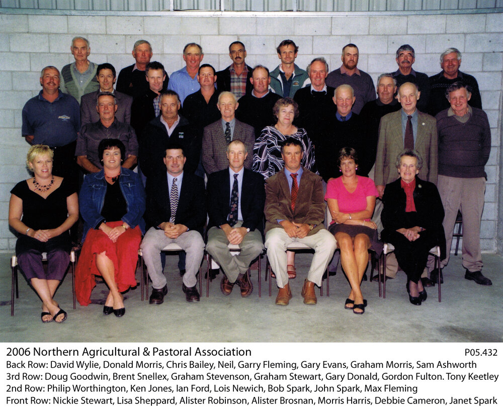2006 Northern Agricultural &amp; Pastoral Association committee