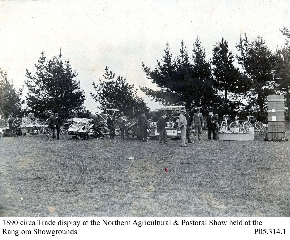  Northern Agricultural &amp; Pastoral Association Show trade display, c.1890, trade display