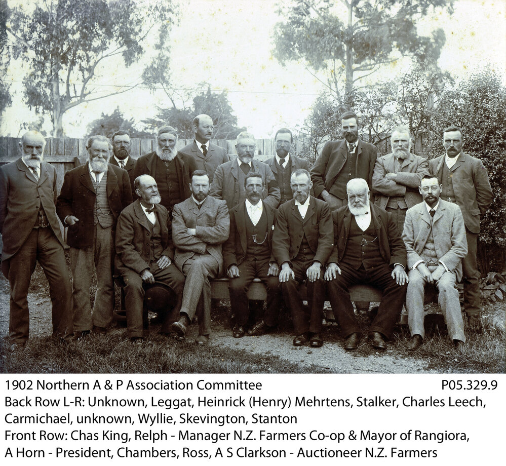 Northern Agricultural &amp; Pastoral Association committee 1902 
