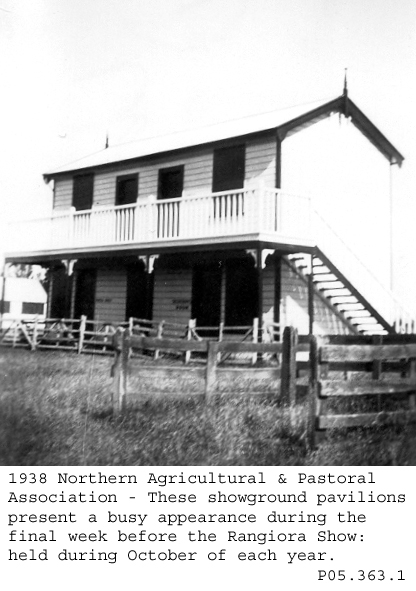 Northern Agricultural &amp; Pastoral Association showground pavilion, 1938