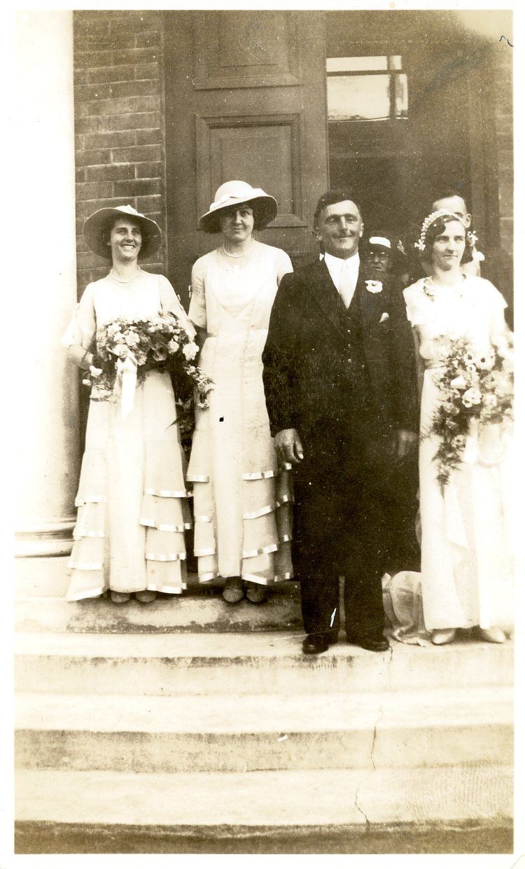 Matthew and Gwen Harper's wedding 1935