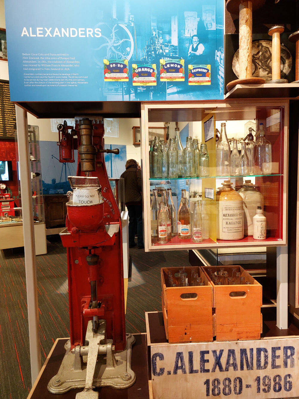 "Alexanders" exhibit