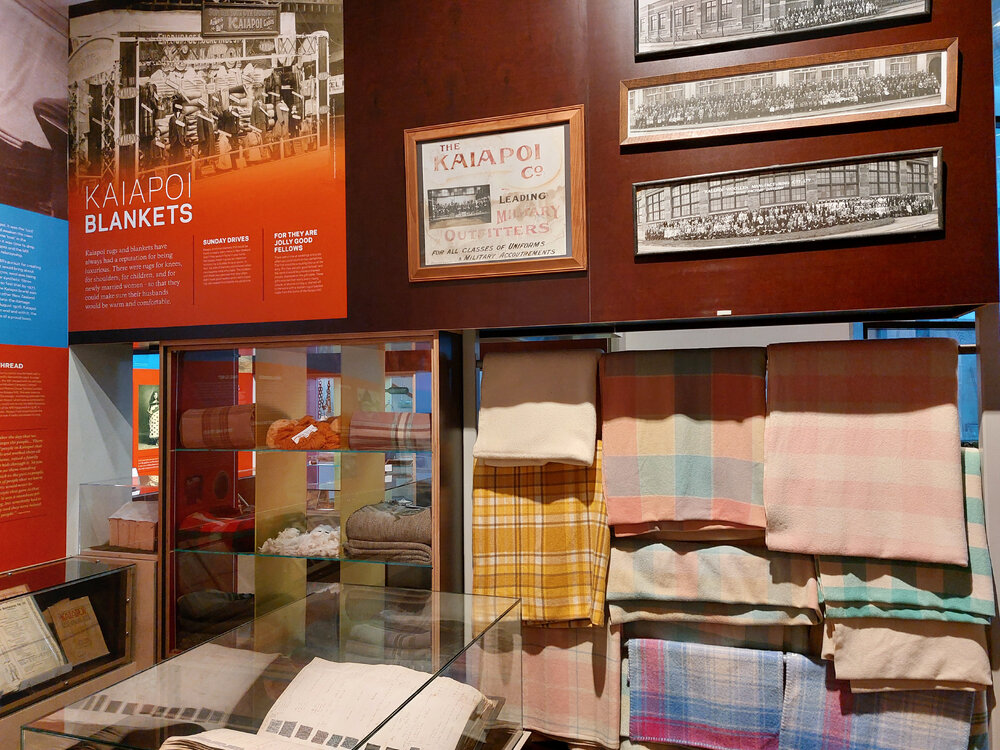 Kaiapoi Woollen Mills exhibit, Kaiapoi Musuem