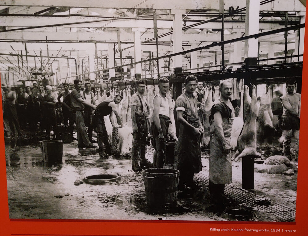 Kaiapoi Freezing Works exhibit, Kaiapoi Museum