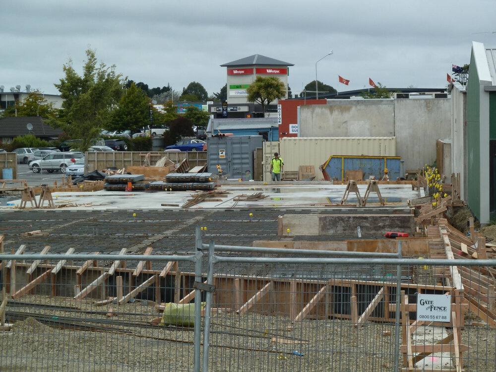 Foundations boxed, Kaiapoi Library