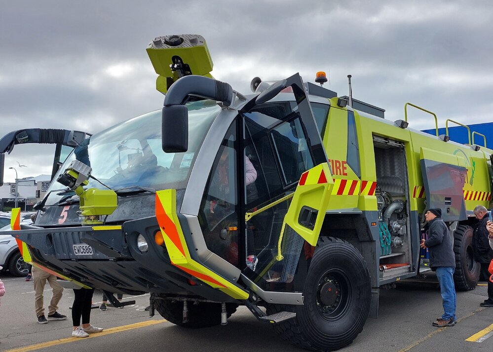 Christchurch Airport Fire Service appliance