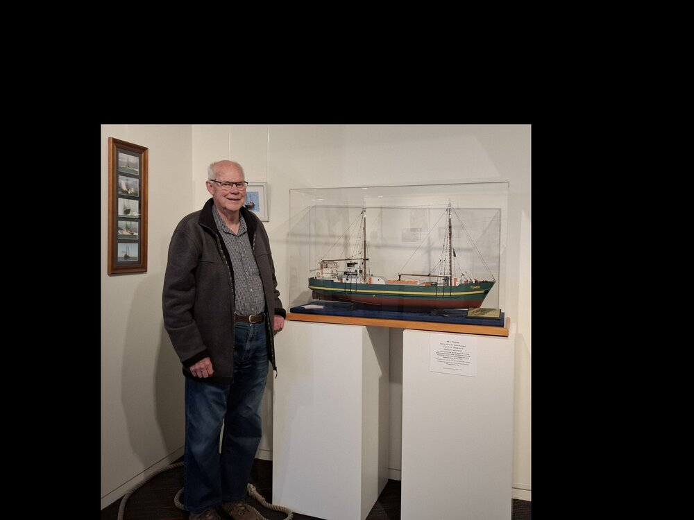 Dave Johnson and M.V. TUHOE model