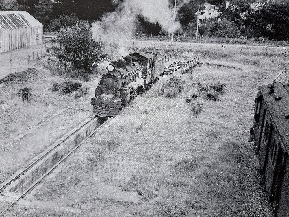 West Oxford Station, c. 1958