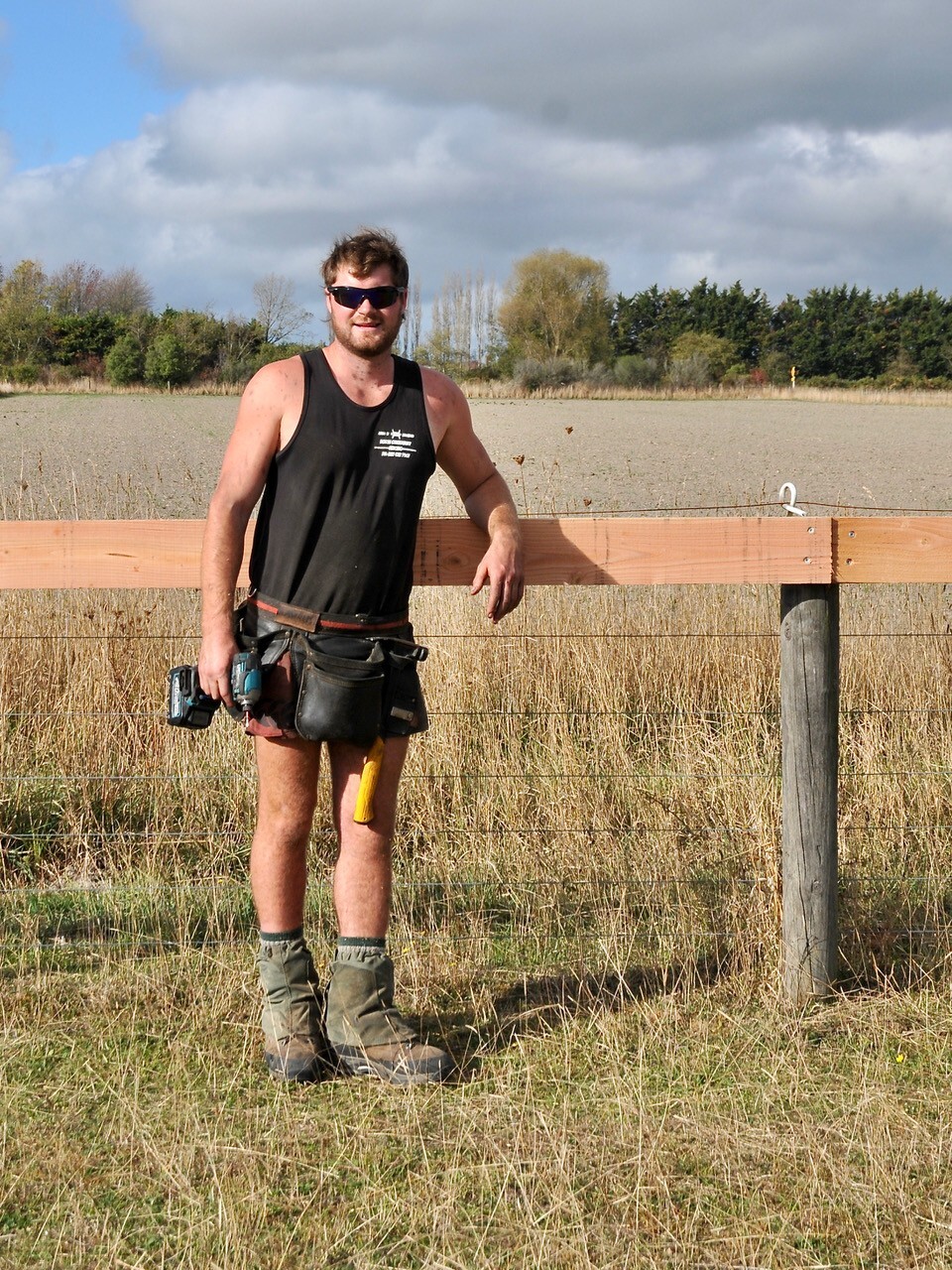 Louis Wakeman, North Canterbury fencing owner/contractor, 2024