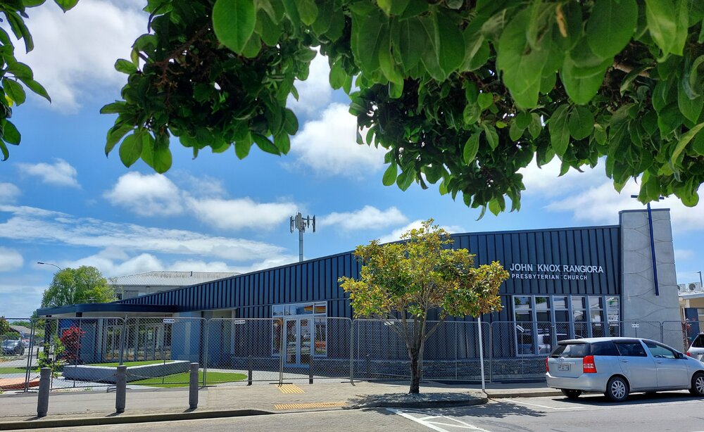 John Knox Presbyterian Church, Rangiora rebuilt 2024