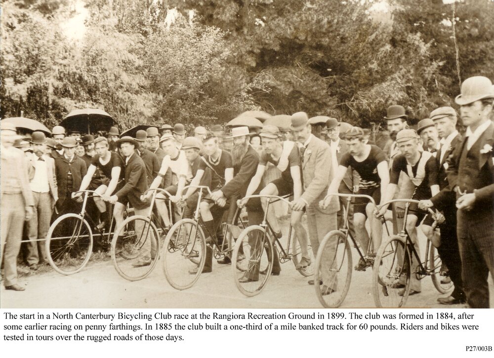 North Canterbury Bicycling Club Race 