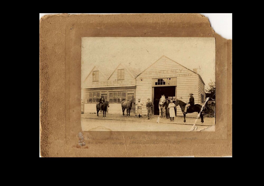 P. McSweeney, Coachbuilder and M. McSweeney, Blacksmith, Kaiapoi c.1870
