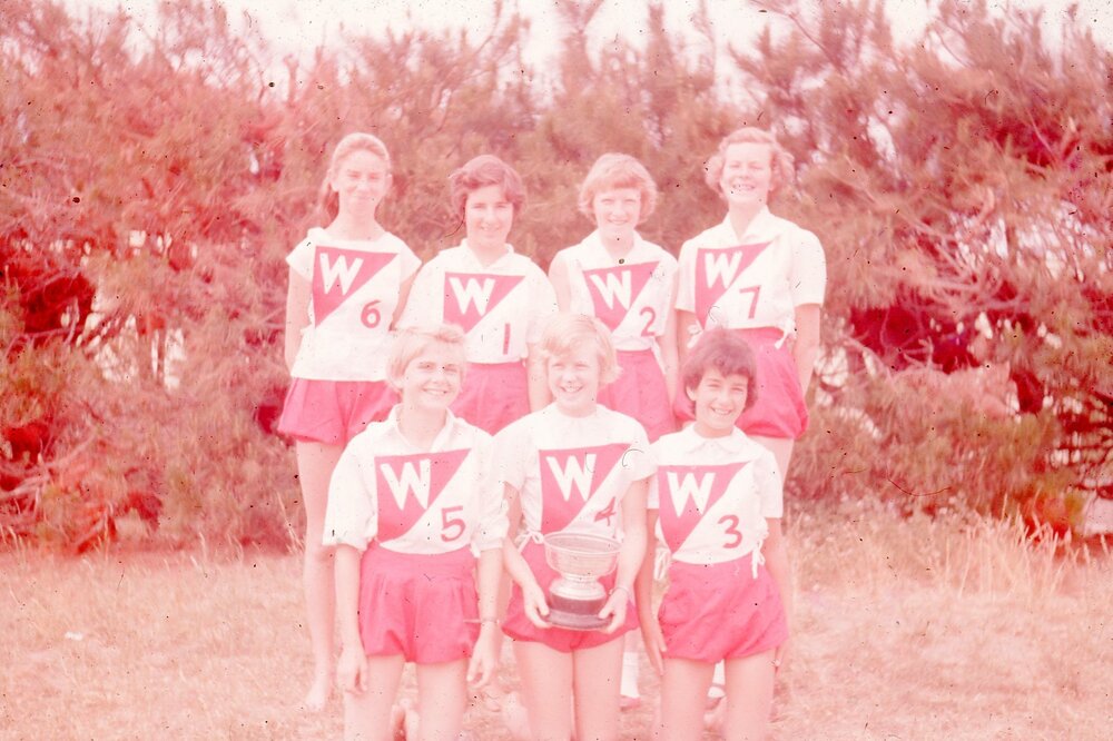 Waipara netball team 1960s