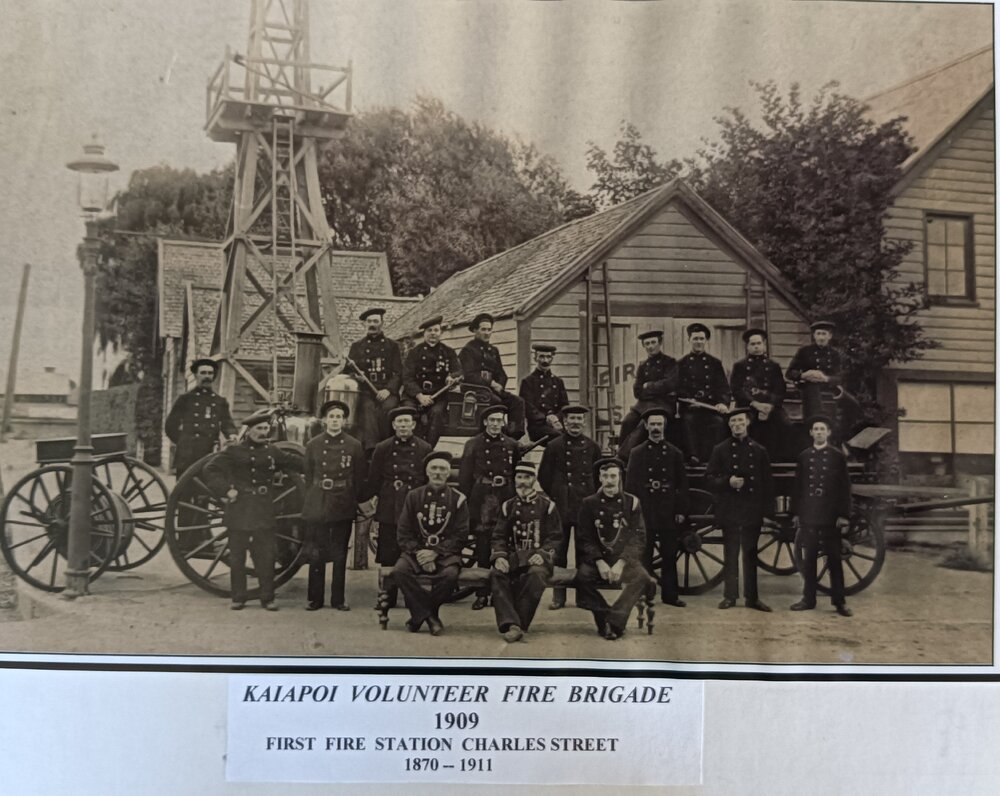 Kaiapoi Volunteer Fire Brigade, 1909 