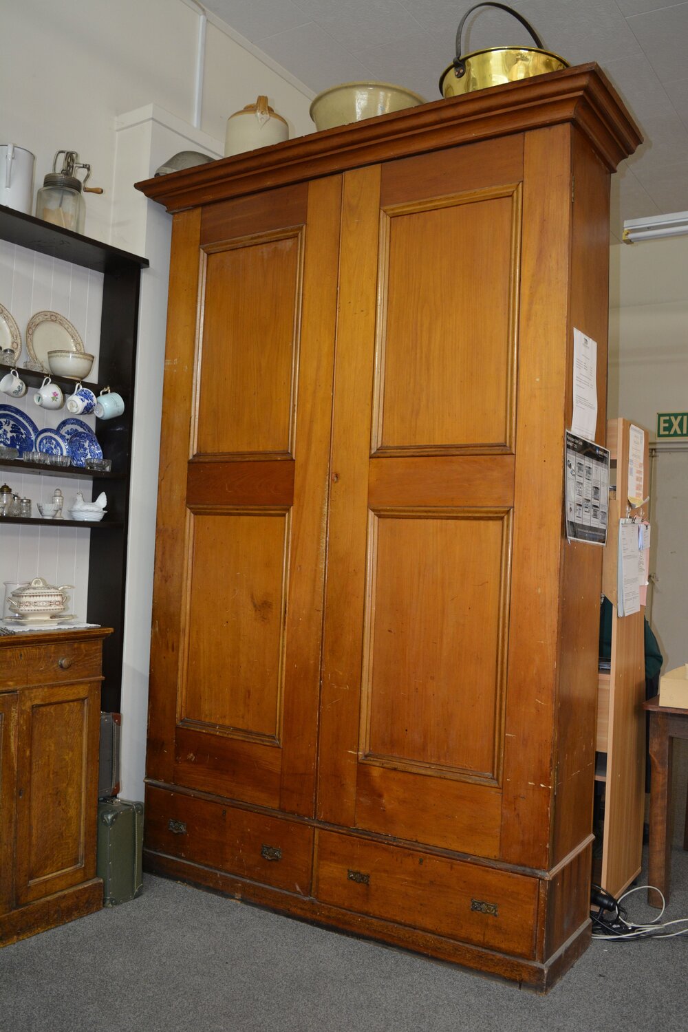 Cupboard from Major General Sir Howard Kippenberger's solicitor's office, Rangiora
