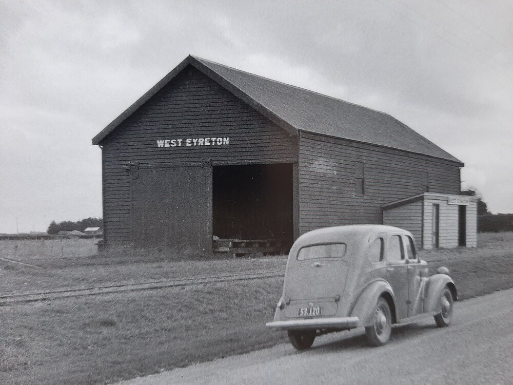 West Eyreton goods shed