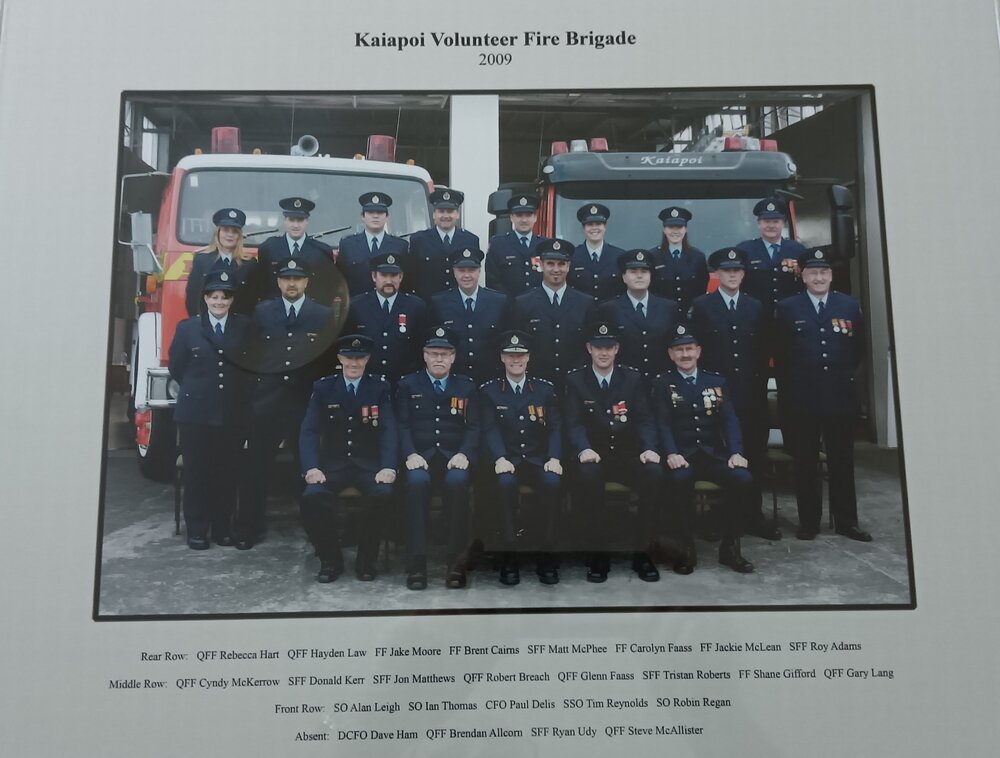 Kaiapoi Volunteer Fire Brigade, 2009