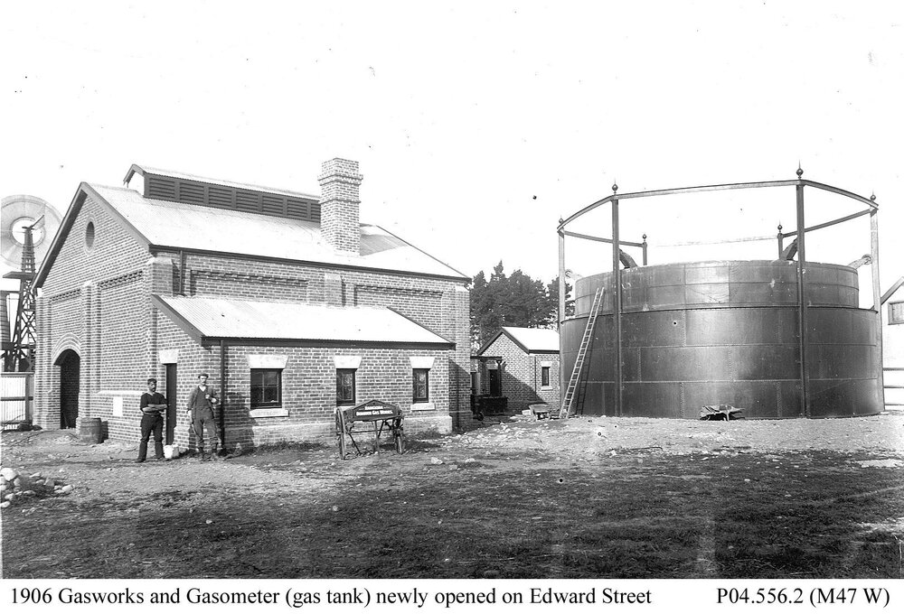 Rangiora Gasworks, c.1906