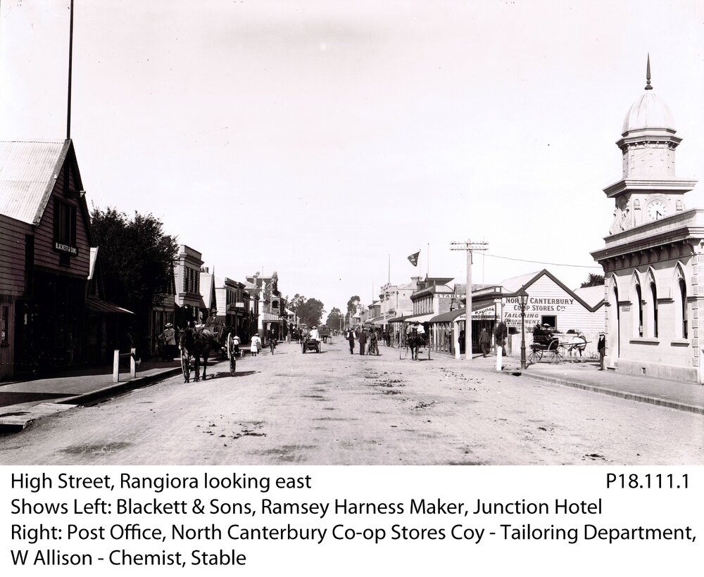 High Street, Rangiora - looking east