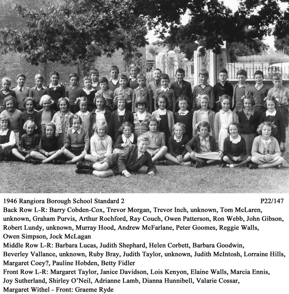 Rangiora Borough School, c.1946