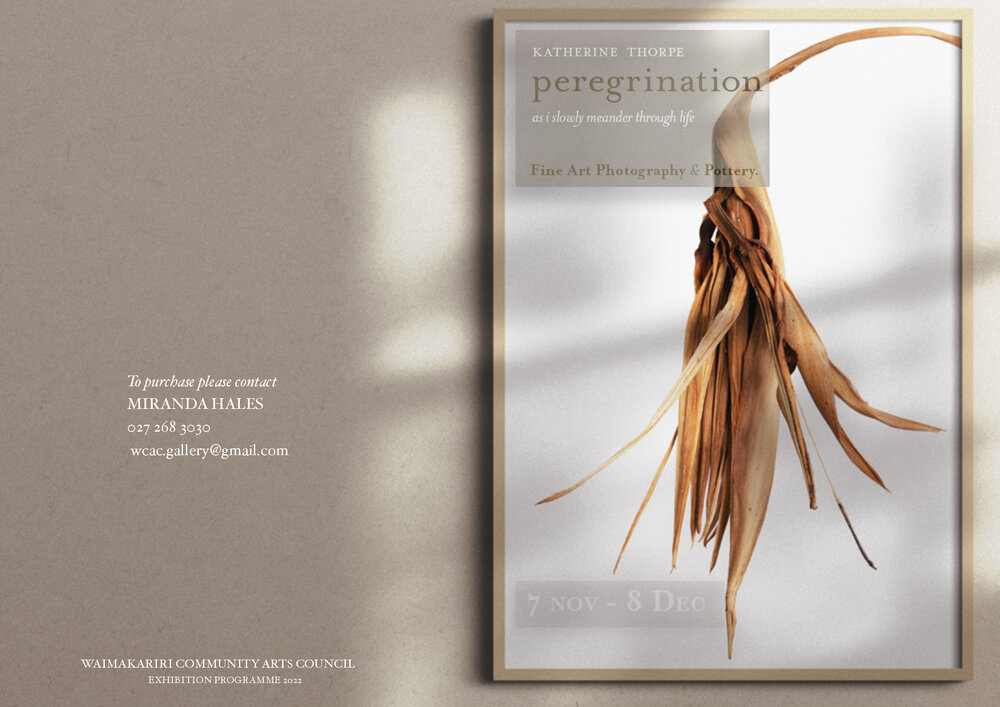 Peregrination, as I slowly meander through life, Katherine Thorpe