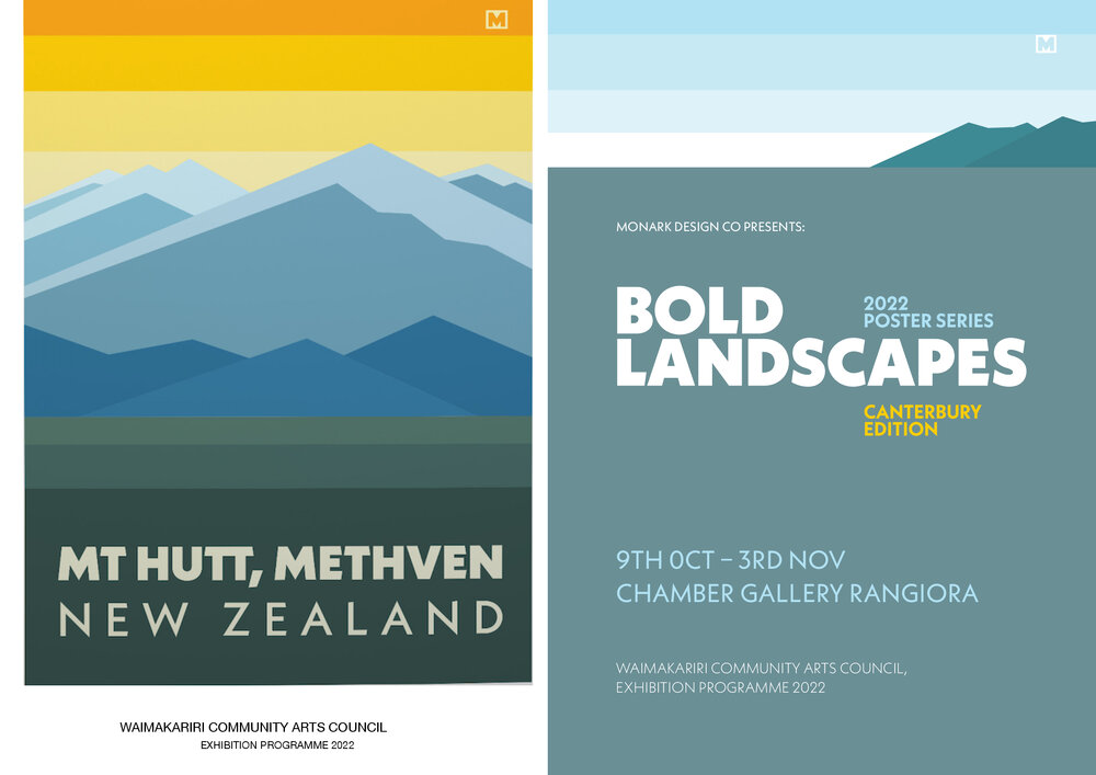 Bold Landscapes, Max Gills - Monark Design Co