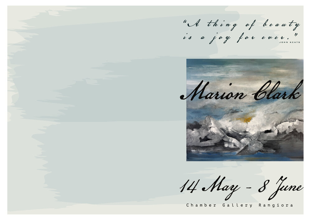 A thing of beauty is a joy forever, Marion Clark