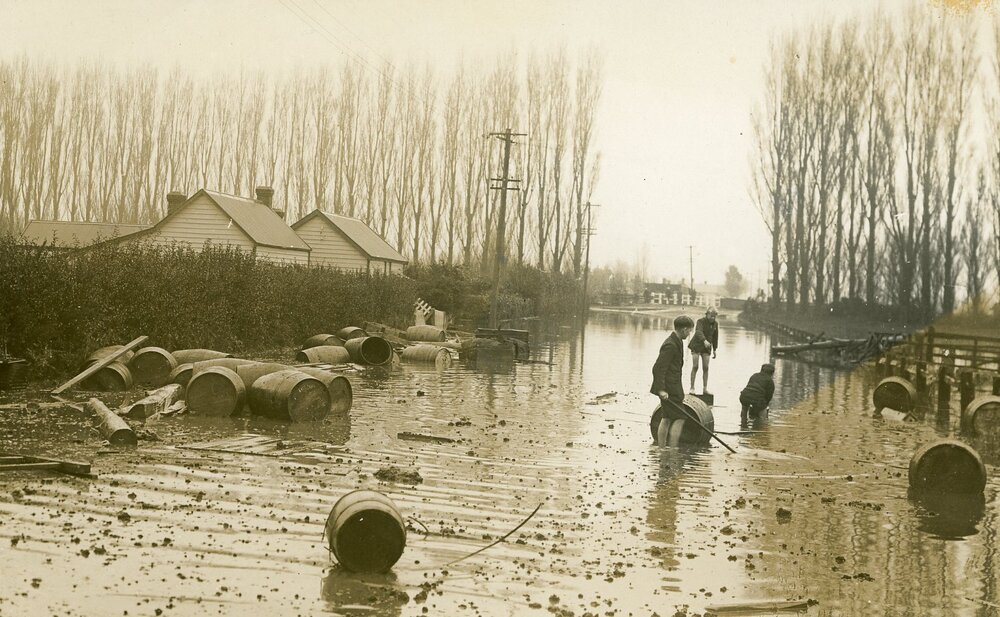 Walker Street, Kaiapoi, c.1923