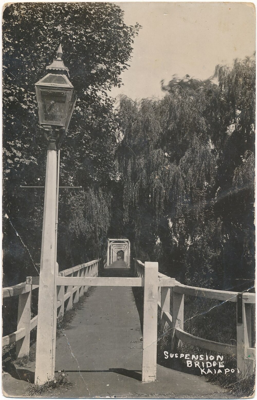 Suspension bridge, Kaiapoi