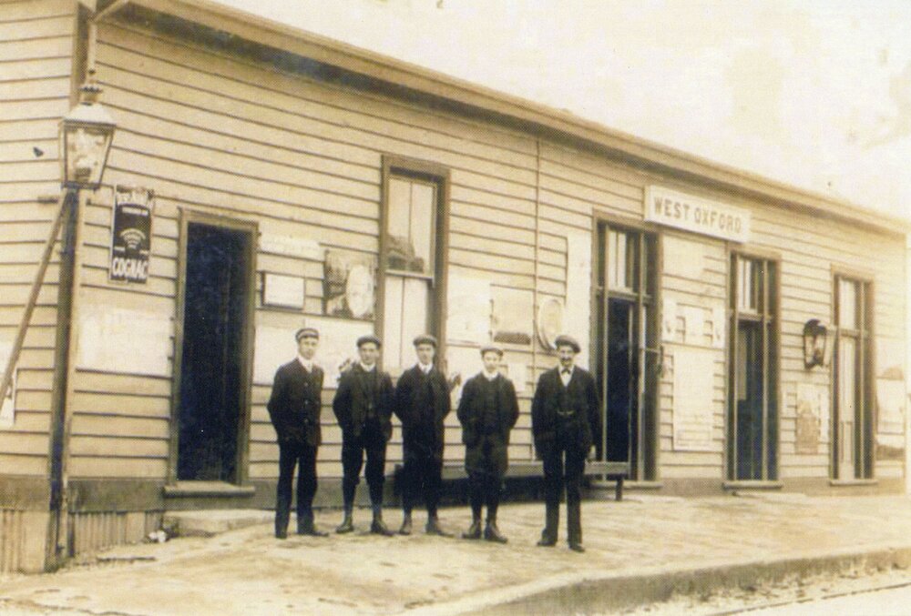 West Oxford Train Station, Oxford, North Canterbury