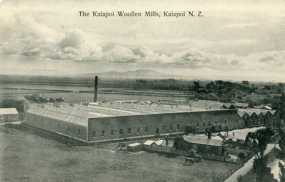 The Kaiapoi Woollen Mills, Kaiapoi N.Z., c.1905