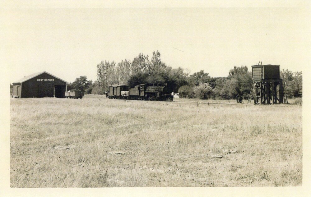 West Oxford Train Station, goods shed, Oxford, North Canterbury