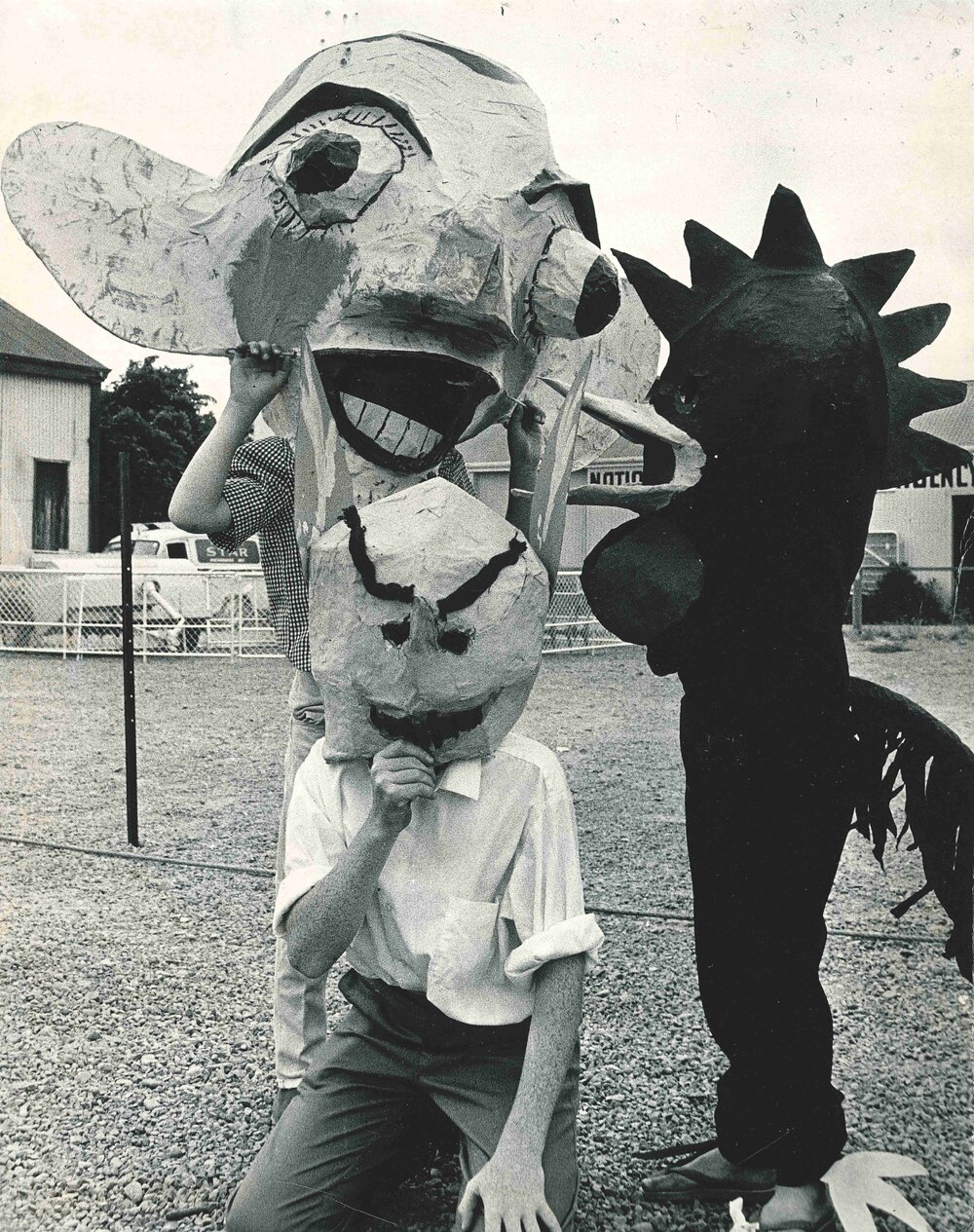 Rangiora Festivity Week, Carnival Head Competition winners, c.1966