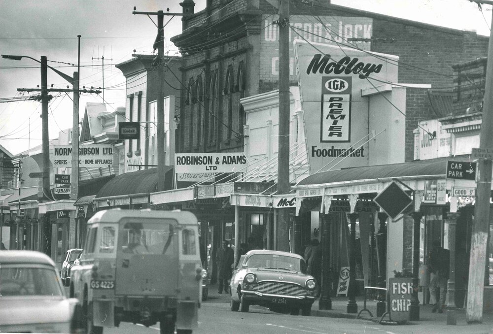 High Street, Rangiora, c.1975