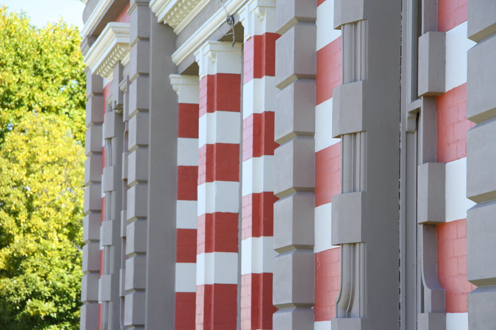 Trevor Inch Memorial Library Percival Street frontage, 26 March 2014