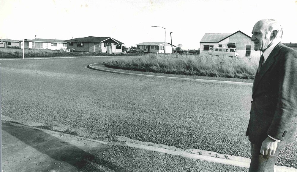 New subdivisions, Rangiora, c.1976