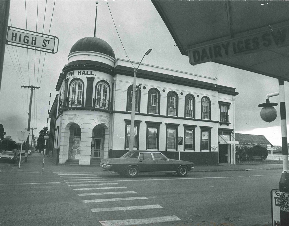 Rangiora Town Hall, c.1975