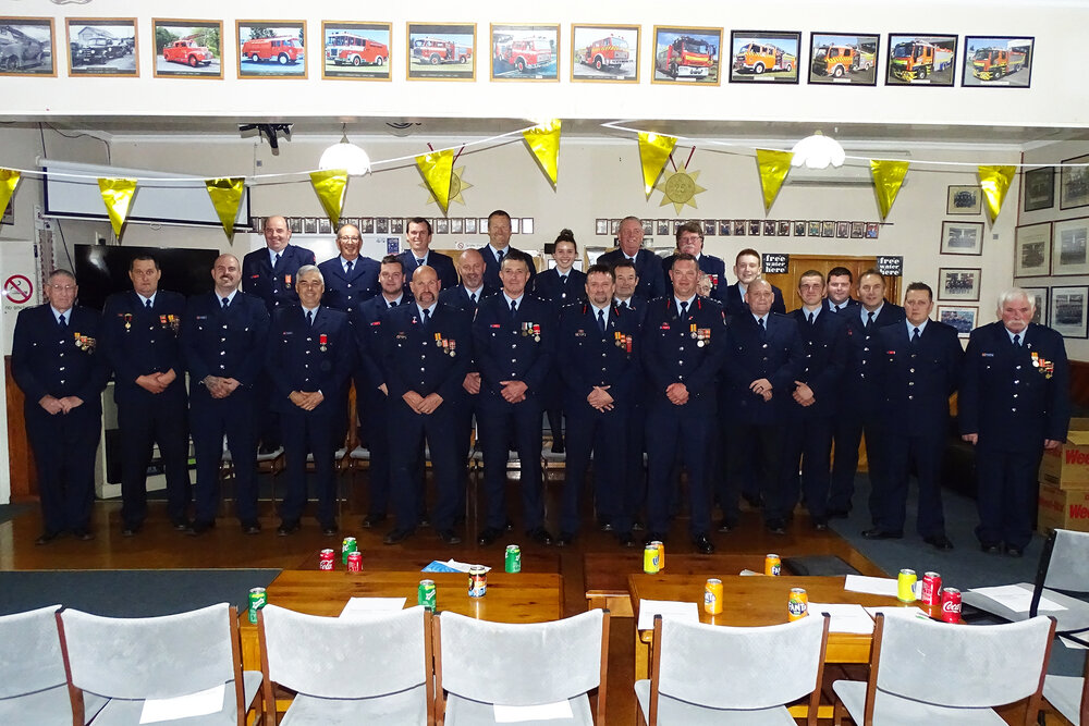 Annual General Meeting, 150th anniversary, Kaiapoi Volunteer Fire Brigade, c.2020