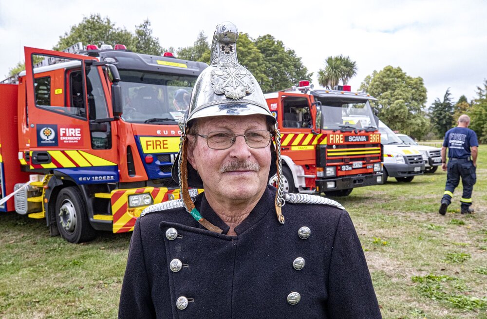 Graham Wyatt, 150th anniversary, Kaiapoi Volunteer Fire Brigade, c.2020