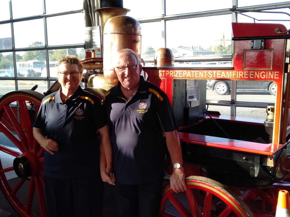 Sheryl and Paul Croucher, Kaiapoi Volunteer Fire Brigade, c.2020