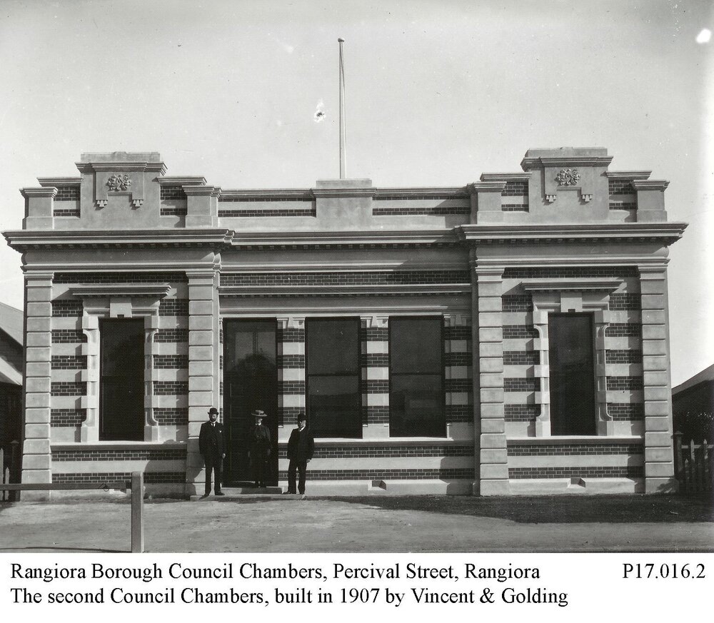 Rangiora Borough Council Chambers, Percival Street, Rangiora, The second Council Chambers