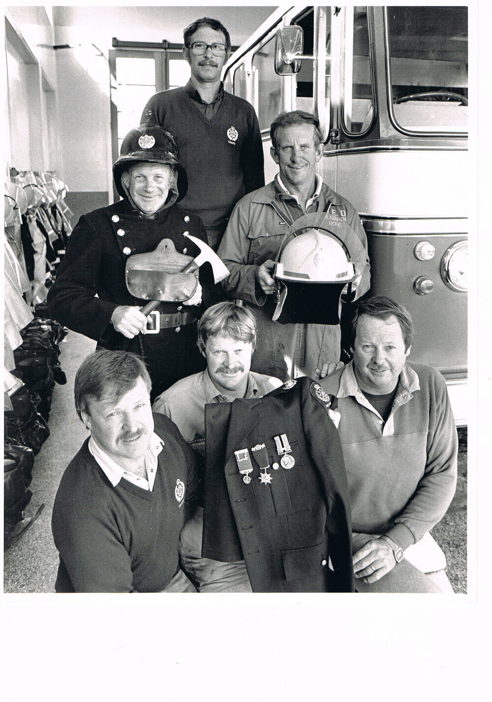 Kaiapoi Volunteer Fire Brigade, c.1986