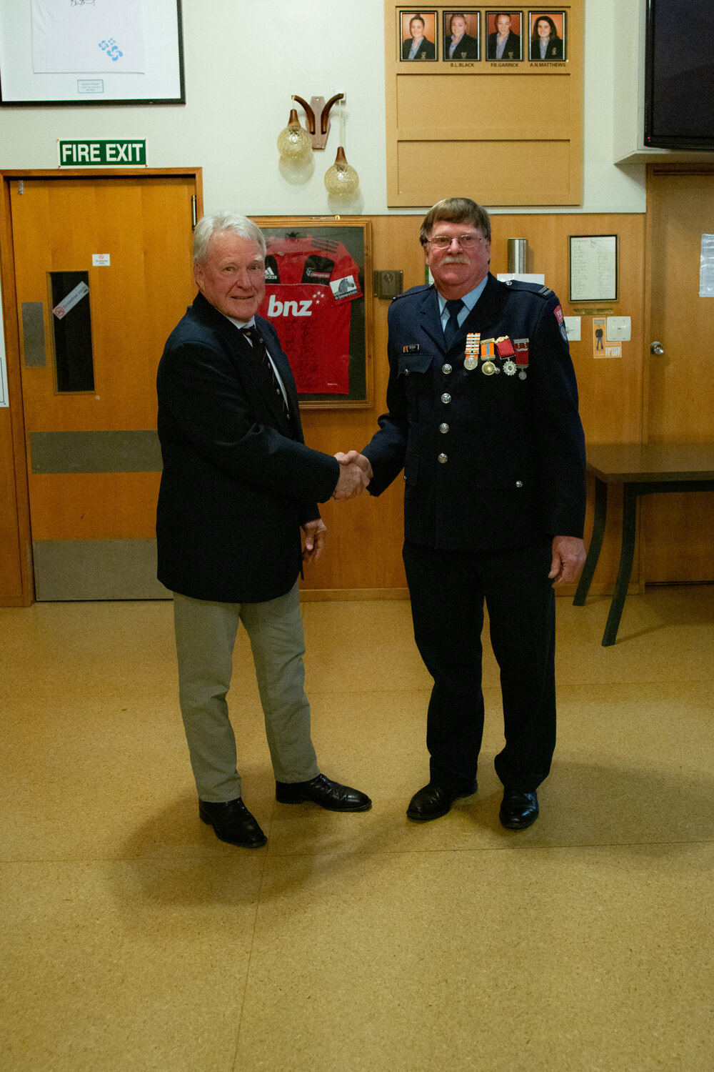 Celebrating Roy Adams' 50 years of service, c.2019