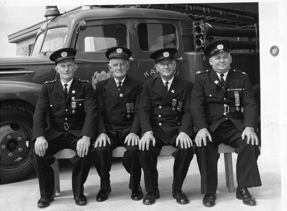 Kaiapoi Volunteer Fire Brigade, date unknown.